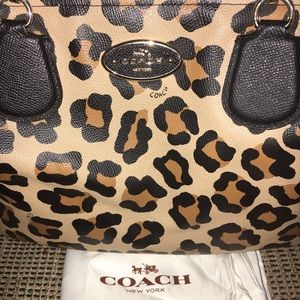 Coach Leopard purse